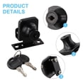 thumbnail image 4 of Showcase Lock Display Cabinet Sliding Glass Door Lock With Keys For 5-8mm Glass Wine Cabinet Lock Security Furniture Hardware, 4 of 9