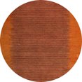 thumbnail image 1 of Ahgly Tapis Rond Abstrait Rouge Lavable en Machine, 6 Pieds Rond, 1 of 7