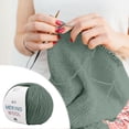 thumbnail image 1 of TopLLC Wool Hand-woven Medium Coarse Scarf Hat Overcoat Wool Merinoss Wool Wool Cashmeres Yarn wools group, 1 of 6