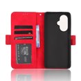 thumbnail image 4 of Étui pour OnePlus Nord CE3Lite, Couverture Ajustable, Porte-Cartes Détachable, Fermeture Magnétique, Étui Portefeuille en Cuir - Rouge, 4 of 6
