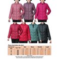 thumbnail image 2 of MAWCLOS Ladies Lightweight Solid Color Puffer Coats Winter With Pockets Down Jackets Big Red 3XL, 2 of 4