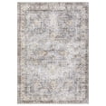 thumbnail image 2 of Garvee 9'x12' Area Rugs for Living Room Vintage Persian Rug Boho Floral Distressed Rug Farmhouse Non-Slip Low Pile Accent Rug, Light Gray Blue, 2 of 7