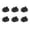 Black, variant on Usb Charging Cable 6 Desktop Data Cable Sorting and Fixed Equipment Equipment Cable Clamp Charging Wire Mouse Cable Clamp Cable Buckle Charging Cable Organizer