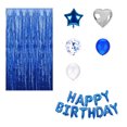 thumbnail image 4 of Balloon Set Birthday Color Balloon Paper Hanging Banner Foil Wedding Party Decoration Supplies, 4 of 10