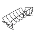 thumbnail image 2 of Beef Ribs Grill,Rib Rack Non Stick Rib Rack Barbecue Stand Rack Ultra Responsive, 2 of 12