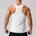 thumbnail image 4 of Timegard Mens Shirts Round Neck Sleeveless Breathable Workout Running Tee Shirts Casual Slim Tank Top, 4 of 4