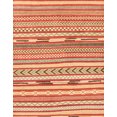 thumbnail image 1 of Ahgly Company Tapis d'Intérieur Rectangulaire Abstrait Rouge Tapis de Zone Abstrait, 7 Pieds x 10 Pieds, 1 of 6