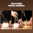 thumbnail image 2 of Frother for Coffee,3 Gear Milk Frother Maker Mini Coffee Maker Whisk Coffee Frother Cappuccino Creamer,Portable Coffee Maker,Mini Coffee Maker,Coffee Maker with Milk Frother, 2 of 6