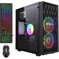 thumbnail image 1 of STGAubron Gaming PC Computer Desktop, Radeon RX 560 4G, Intel Core i7 8th up to 4.1GHz, 16G DDR4, 512GB SSD, WiFi 6, BT 5.2, RGB Fan x2, Windows 11 Home, 1 of 5