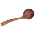 thumbnail image 3 of Natural Spoon, Wooden Ladle  Wood Porridge Spoon Tableware Catering Kitchen Tool For Home Kids, 3 of 8