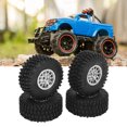 thumbnail image 1 of 4 Roues et Pneus RC Alliage d'Aluminium Adapté pour 1/18 TRX4M Voiture de Contrôle à Distance, 1 of 8