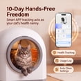 thumbnail image 4 of Homall Self Cleaning cat Litter Box with App Control, Automatic Cat Litter Box for Multiple Cats with Safety Protection/A Complimentary Garbage Bag, 4 of 9