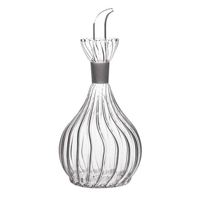 Rongfmy Oil Dispenser Bottle Oil Bottle Easy Refill And Clean Heat Resistant Transparent 900ml