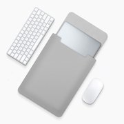 COFEST Slim Protective Laptop Sleeve 15.6 Inch， Sleeve Bag with 15.6 Inch Laptop & 14 Inch Laptop， Notebook Computer Case for Mainstream Laptop Brands Gray