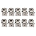 thumbnail image 1 of jifeng 10 Pairs Clasps Snaps Buttons DIY Purses Handbag Craft 14mm Black, 1 of 6