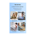 thumbnail image 1 of USB Online Mini PC 1080P Professional Video Microphone Photo Student Teacher Webcams 4K Way Computer Webcam Camera, 1 of 8