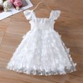 thumbnail image 4 of QIPOPIQ Robe pour Tout-Petits Bébés Filles Broderies Floral Été Bord de Mer Plage Robe d'Été une-Pièce Ensembles Liquidation, 4 of 9