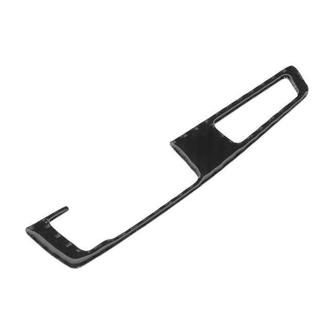 Gear Button Trim Carbon Fiber Gear Button Panel Trim Cover Fit For F07/ F10/ F25/ F26 2009-2016 LHDB Dual Switch