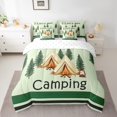 thumbnail image 2 of Erosebridal Camping Car Bedding Sets Queen Size, Camper Comforter Sets with Sheets, Rustic Farmhouse Decor, Reversible 7 Pieces, 2 of 5