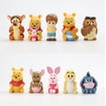 thumbnail image 1 of 10PCS/SET Rabbit Owl Toys Anime The Pooh Action Figures Models Dolls Figurine Gifts, 1 of 8
