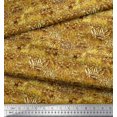 thumbnail image 2 of Soimoi Brown Cotton Duck Fabric Leopard,Snake & Wild Skin Decor Fabric Printed BTY 56 Inch Wide, 2 of 3