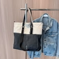 thumbnail image 4 of Sac Fourre-Tout Décontracté pour Femmes avec Fermeture Éclair, Sac à Bandoulière Rétro (Kaki), 4 of 10