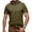 #01 Army Green 【Everyday Casual】, variant on Men's Short Sleeve Hooded T-Shirt Top Tee Breathable Casual Loose Fit for Streetwear Daily Wear Loungewear Outdoor Hiking Gym Workout Great Gift for Him | IhhxPro,Navy S
