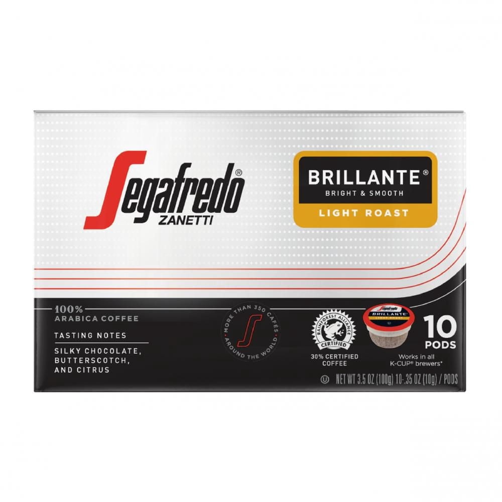 Segafredo Zanetti® Single Serve Brillante® Light Roast 10 ct.