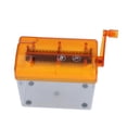 thumbnail image 3 of Anggrek Portable Manual Paper Shredder, Strip Cut Shredder, Compact Structure, with Hand Crank, Transparent, 1 Count, 3 of 8