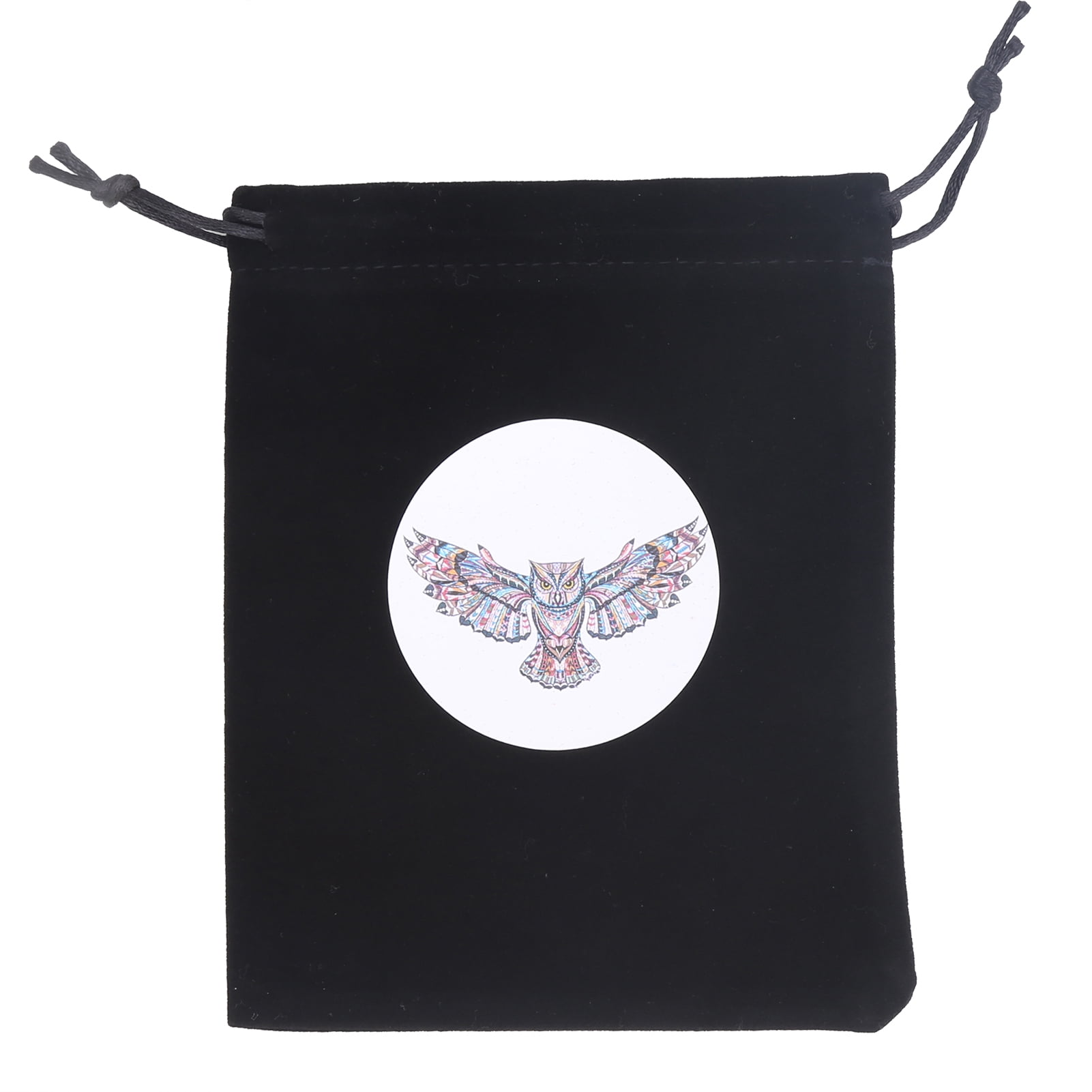 Sac Tarot 15 x 11,5 cm Pochette Cartes à Jouer Bijoux Pièces Accessoire Rangement Sac à Cordon3