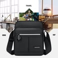 thumbnail image 1 of LSLJS Sac Bandoulière Sac Ceinture pour Hommes Sac Bandoulière Sac Bandoulière Noir avec Sangle Réglable Sac de Taille Mode, Accessoires pour la Maison, 1 of 6