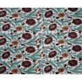 thumbnail image 4 of oneOone Polyester Lycra Fabric Leaves & Floral Block Print Fabric By Yard 56 Inch Wide, 4 of 4