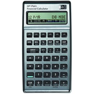 HP 17BII+ Calculateur financier - Une entreprise puissante / Caractéristiques financières, statistiques / Caractéristiques mathématiques, gestion du temps et de la date, et caractéristiques de personnalisation