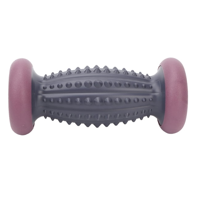 Rouleau de Massage pour Pieds, Rouleau de Massage Réflexologie pour Pieds Réduit l'Inconfort Prévient la Déformation Relaxation Musculaire PVC Améliore la Circulation avant-Bras pour Éperons du Talon Noir, Rose