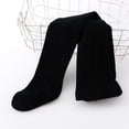 thumbnail image 3 of Girls' Spring Autumn Combed Cotton Leggings - Solid Color, Stretchy Fit - Soft Breathable Material - 0-12 Years Sizes, S-XXXXL - Perfect for Daily Wear, 3 of 3