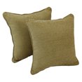 thumbnail image 1 of 18-inch Double-corded Square Patterned Jacquard Chenille Throw PIllows with Inserts (Set of 2) - Hawthorne Multi, 1 of 1