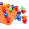 thumbnail image 3 of 30PCS Peg Board Set Montessori Therapy Fine Motor Toy for Toddlers Pegboard, 3 of 6