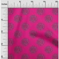 thumbnail image 1 of oneOone Cotton Cambric Fabric Floral Block Print Sewing Fabric BTY 56 Inch Wide, 1 of 4