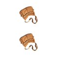 thumbnail image 3 of Transemion Fashionable Messenger Bag For Women Multipurpose And Fashionable Suitable Brown 2Set, 3 of 6