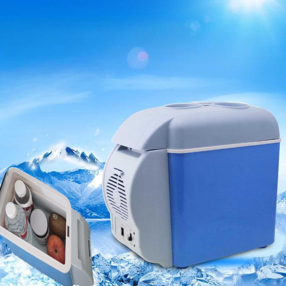 Feltree Car Refrigerator 7.5L Cold and Warm Purpose 12V Car Refrigeration Insulation Heating Mini Portable Mini Refrigerator 24V