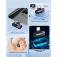 thumbnail image 2 of 6A Digital Display Type C to Type C OTG Adapter for 120W Fast Charging USB C Cable USB2.0 Connector, 2 of 5