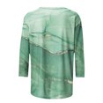 thumbnail image 5 of TIMIFIS Womens Crew Neck 3/4 Sleeve T-Shirts Solid Loose Cute Tunic Top BlousesFall, 5 of 5