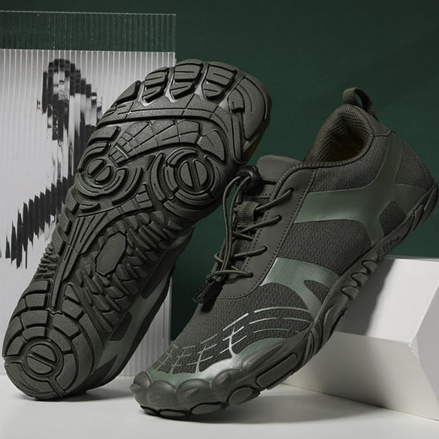 Chaussures de Randonnée et de Marche Unisexes à Lacets Chaussures de Gué Espadrilles d'Escalade pour Hommes Femmes