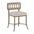thumbnail image 1 of Hillsdale Canal Street Vanity Stool in Gold Bronze, 1 of 1