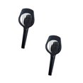 thumbnail image 1 of Oleegame 2PC Potato Fry Cutter Red Dates Strawberry Slicers Fruit Peeler Cutter Pulp Separator Plast Black, 1 of 2