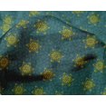 thumbnail image 4 of oneOone Silk Tabby Fabric Floral Block Print Sewing Fabric BTY 42 Inch Wide, 4 of 4