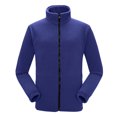 thumbnail image 2 of LSLJS Women's Warm Double-sided Fleece Jacket with Thickened Outdoor Charging Jacket Inner Liner( Dark Blue, S), 2 of 6