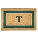 thumbnail image 3 of Nedia Home 02026T Single Picture - Green Frame 22 x 36 In. Heavy Duty Coir Doormat - Monogrammed T, 3 of 4