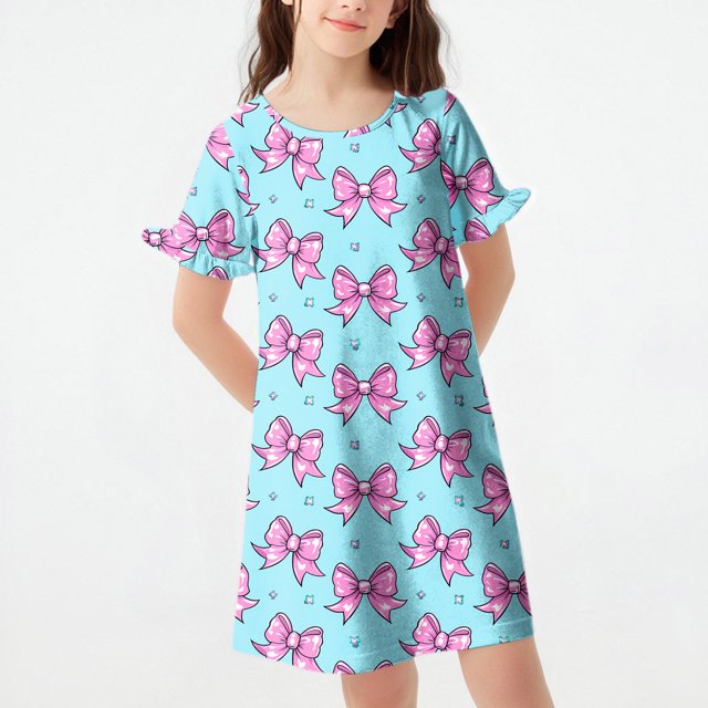 LOVZFMLL Robe d'Été Mignonne Sans Manches pour Tout-Petits Enfants Filles Filles Robe Débardeur de Couleur Unie