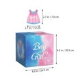 thumbnail image 2 of OULII 1 Set Voting Box Assorted Color Paper Gender Reveal Party Supplies Baby Shower Celebration, 2 of 8